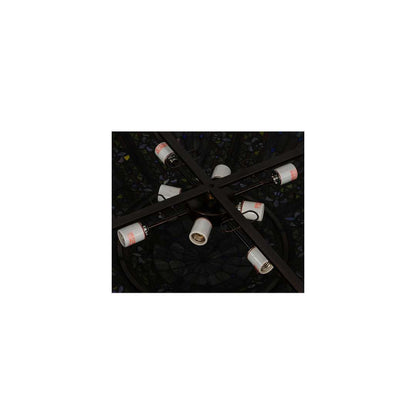 Fleur-de-lis 8 Light 45" Wide Pendant