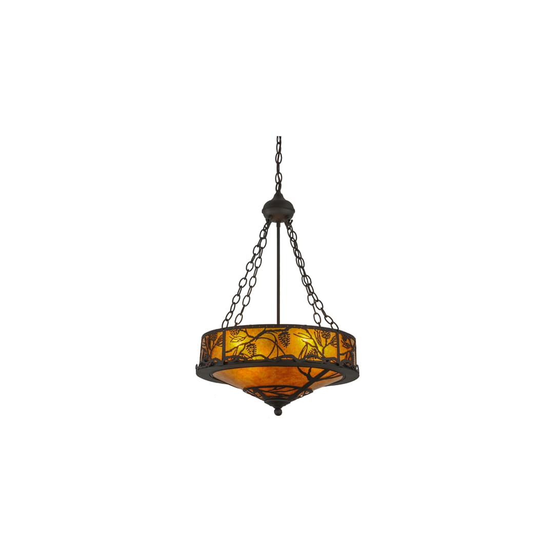 Whispering Pines 4 Light 20" Wide Pendant