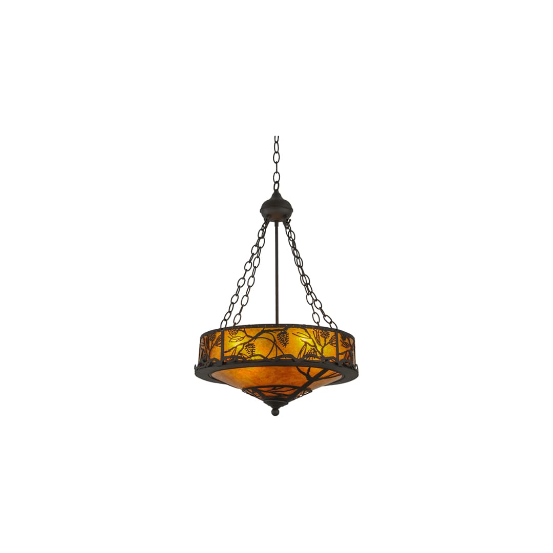 Whispering Pines 4 Light 20" Wide Pendant