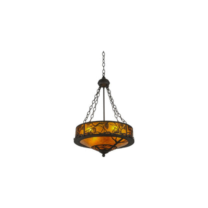 Whispering Pines 4 Light 20" Wide Pendant