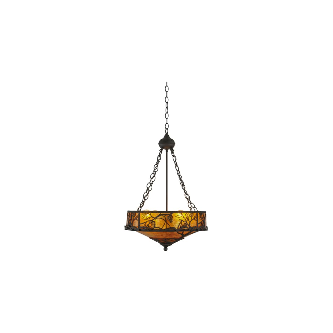 Whispering Pines 4 Light 20" Wide Pendant