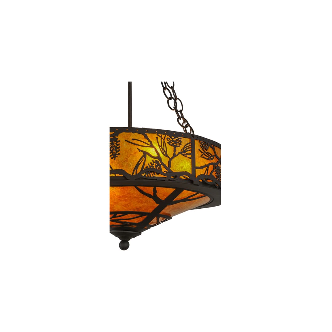 Whispering Pines 4 Light 20" Wide Pendant