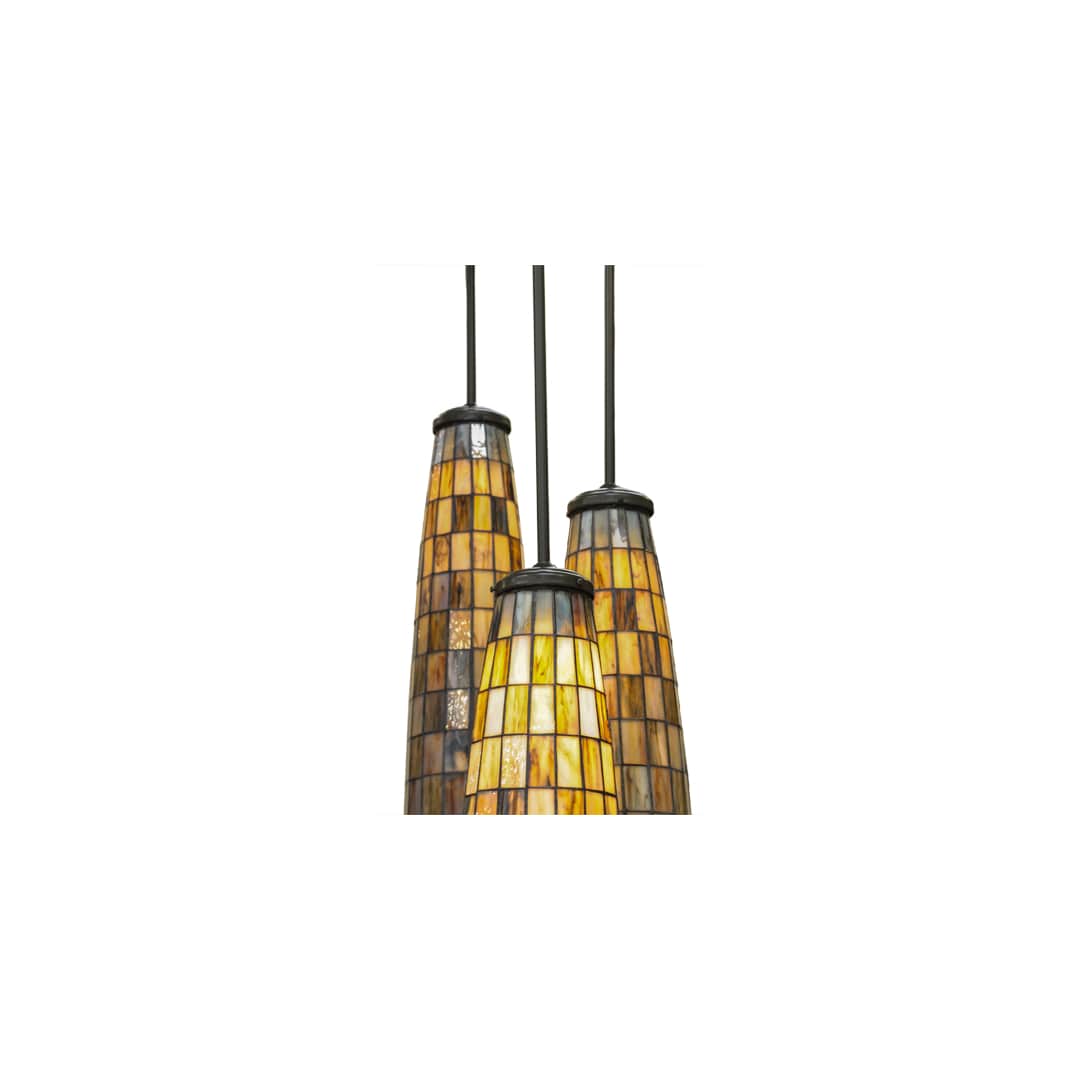 Checkers 7 Light 46" Wide Multi Light Pendant