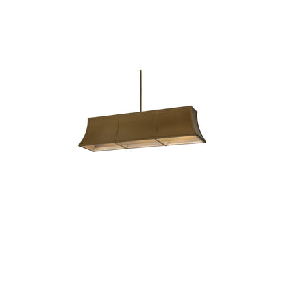 Nadine 9 Light 17" Wide Linear Pendant