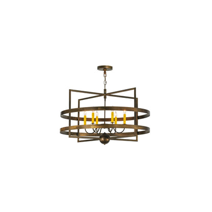 Aldari 6 Light 36" Wide Taper Candle Style Chandelier