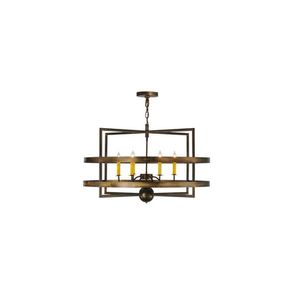 Aldari 6 Light 36" Wide Taper Candle Style Chandelier