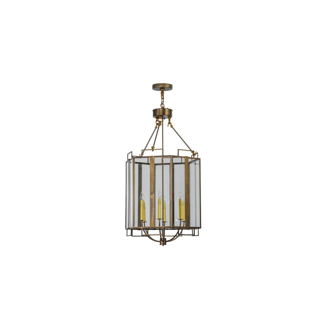 Abbey 6 Light 24" Wide Taper Candle Pendant