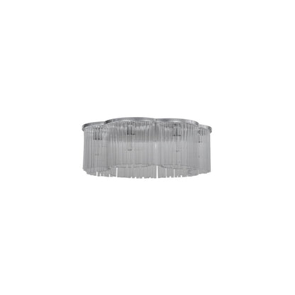 Ivela 7 Light 32" Wide Flush Mount Ceiling Fixture