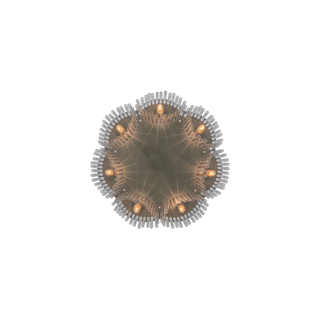 Ivela 7 Light 32" Wide Flush Mount Ceiling Fixture