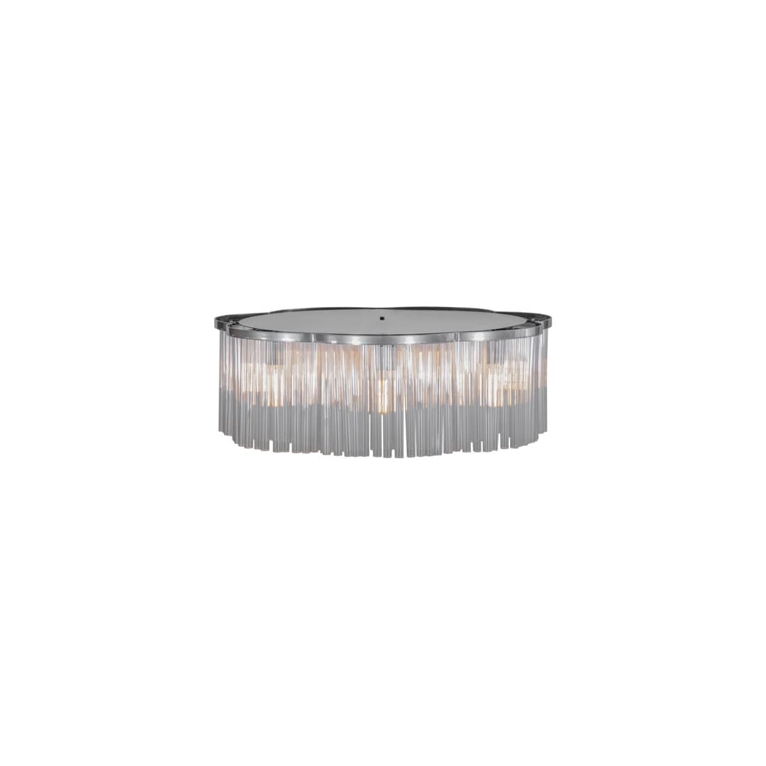 Ivela 7 Light 32" Wide Flush Mount Ceiling Fixture
