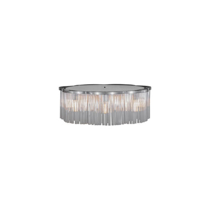 Ivela 7 Light 32" Wide Flush Mount Ceiling Fixture