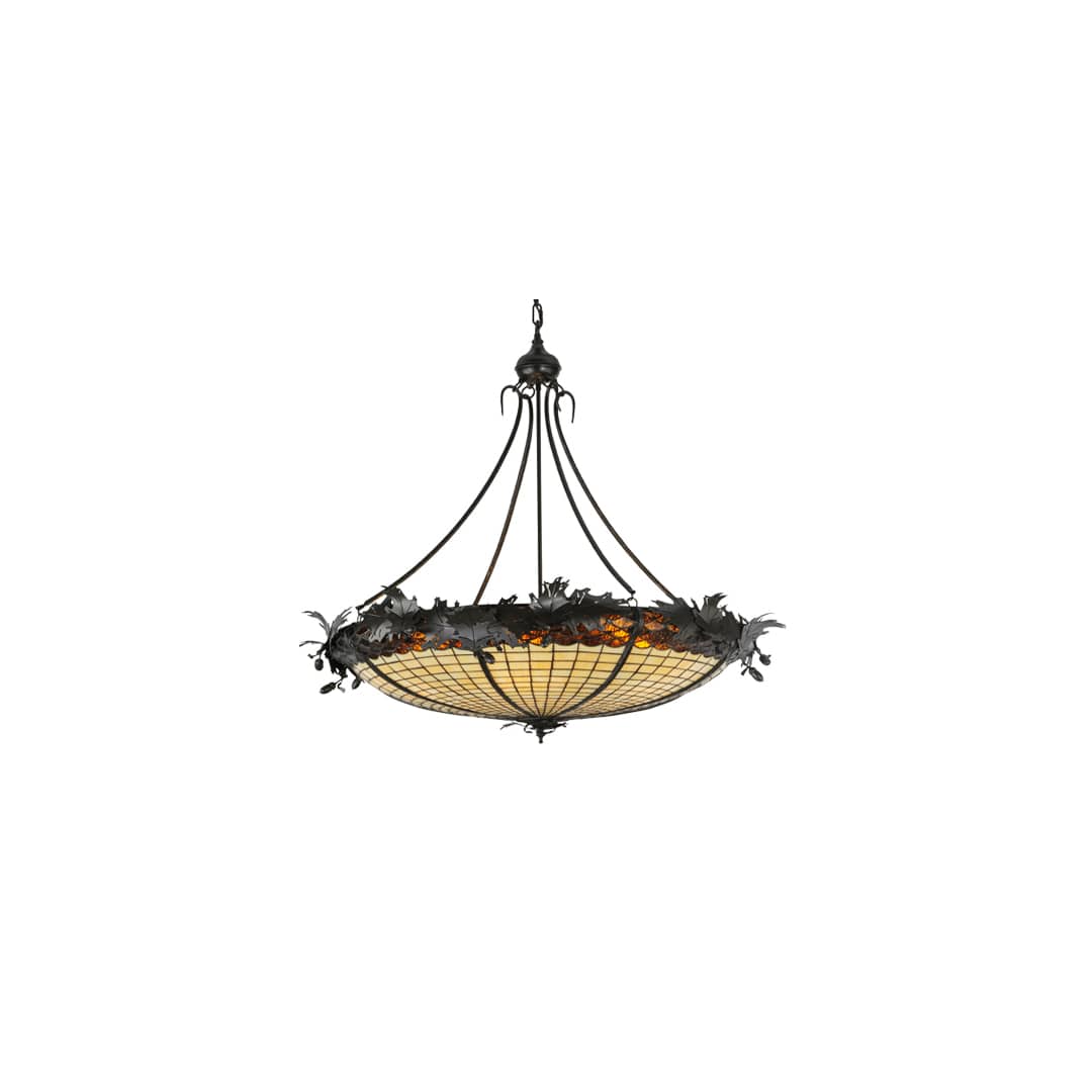 Greenbriar Oak 6 Light 45" Wide Pendant