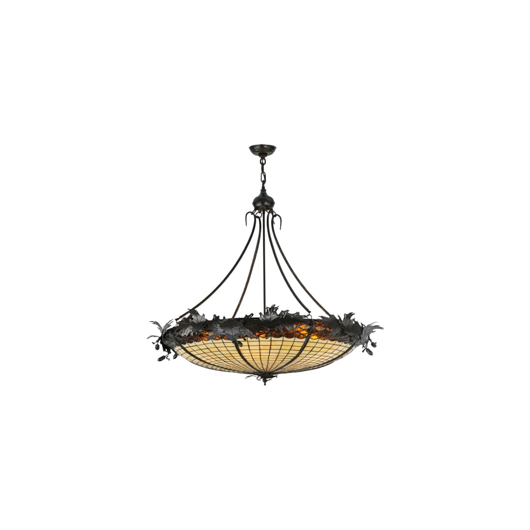 Greenbriar Oak 6 Light 45" Wide Pendant