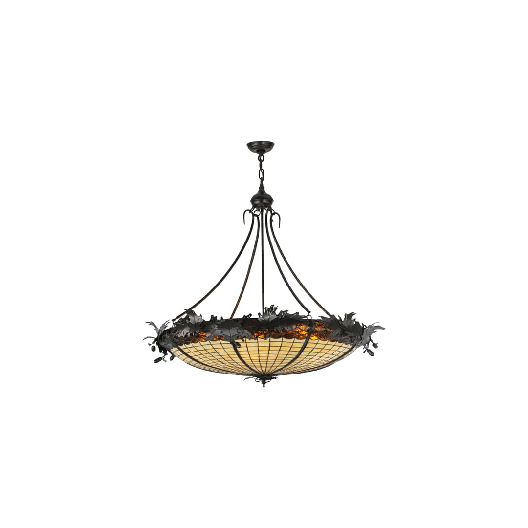 Greenbriar Oak 6 Light 45" Wide Pendant