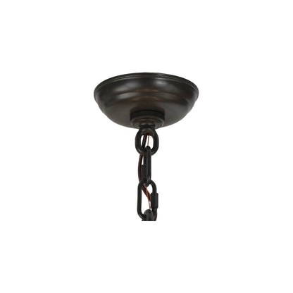 Greenbriar Oak 6 Light 45" Wide Pendant