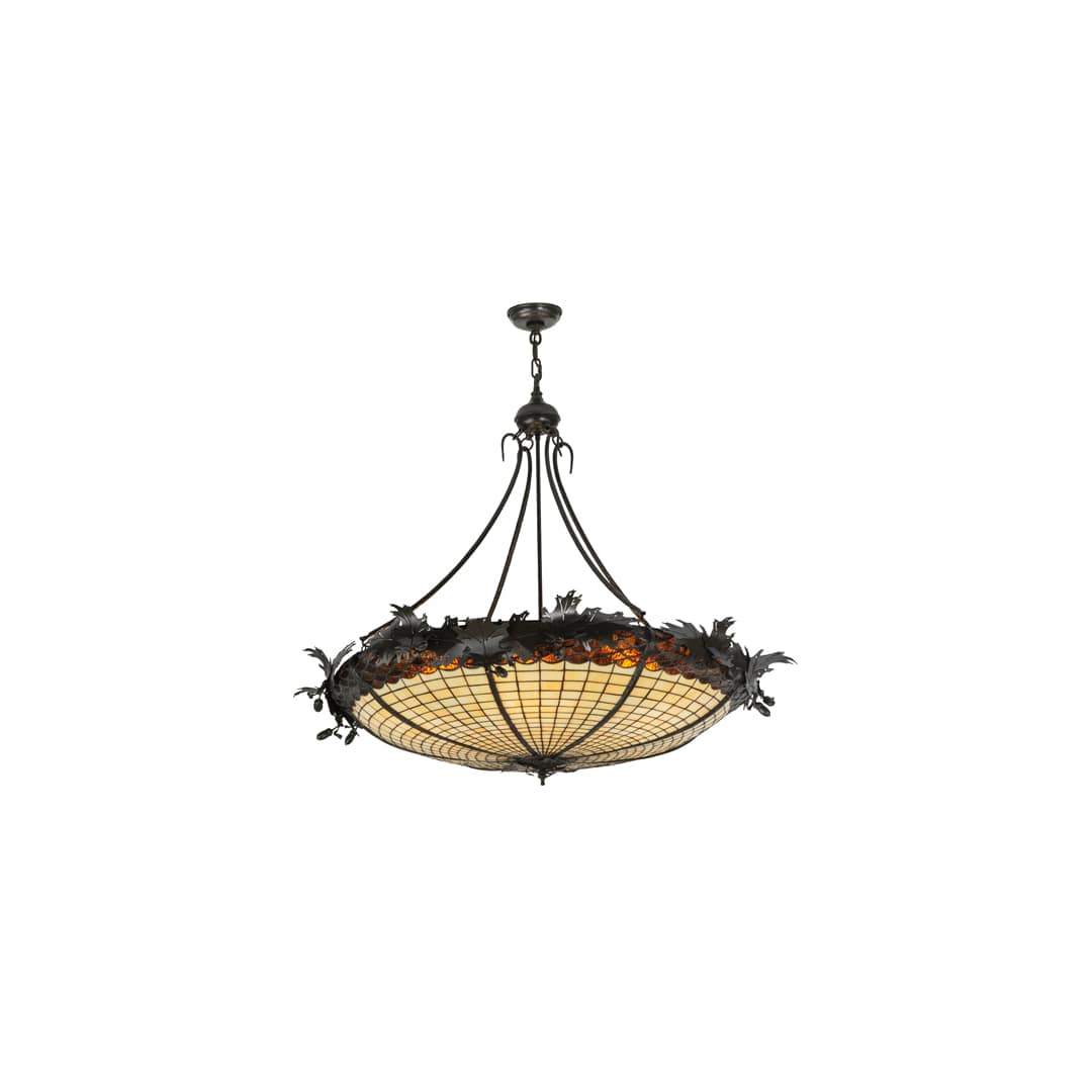 Greenbriar Oak 6 Light 45" Wide Pendant