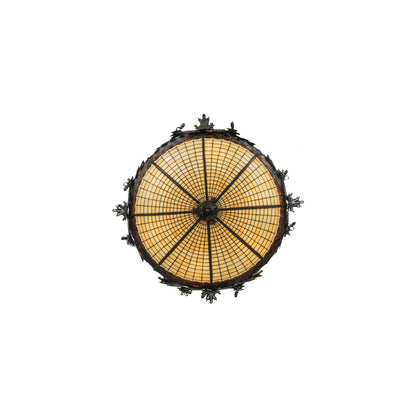 Greenbriar Oak 6 Light 45" Wide Pendant