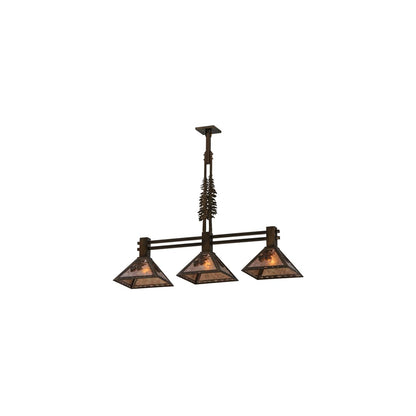 Tall Pines 3 Light 12" Wide Linear Pendant