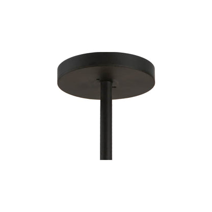 Personalized 6 Light 45" Wide Suspension Pendant