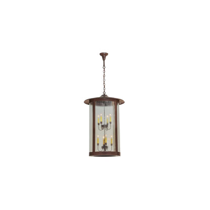 Fulton 8 Light 24" Wide Taper Candle Pendant