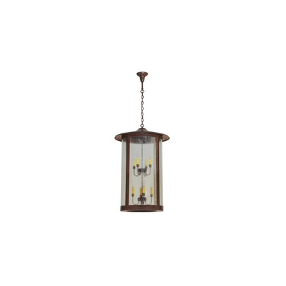 Fulton 8 Light 24" Wide Taper Candle Pendant