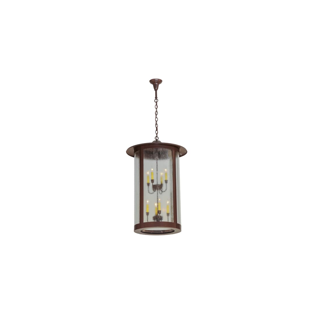 Fulton 8 Light 24" Wide Taper Candle Pendant