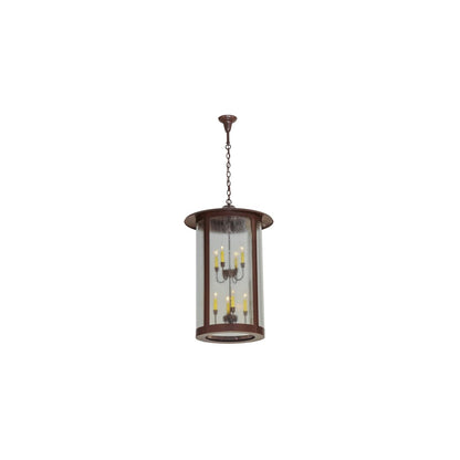 Fulton 8 Light 24" Wide Taper Candle Pendant