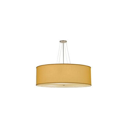 Cilindro Honey Bombay 3 Light 36" Wide Semi-Flush Drum Ceiling Fixture