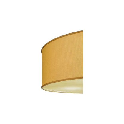 Cilindro Honey Bombay 3 Light 36" Wide Semi-Flush Drum Ceiling Fixture