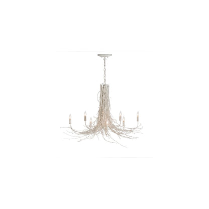 Twigs 8 Light 20" Wide Candle Style Chandelier