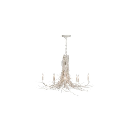 Twigs 8 Light 20" Wide Candle Style Chandelier