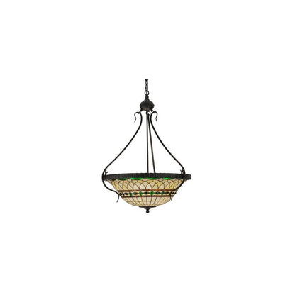 Tiffany Roman 4 Light 27" Wide Pendant