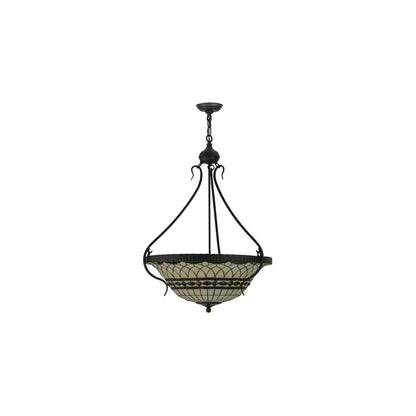 Tiffany Roman 4 Light 27" Wide Pendant