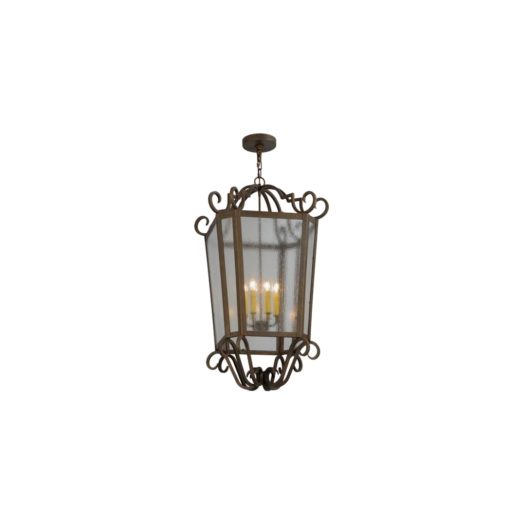 Marin 6 Light 26" Wide Taper Candle Pendant