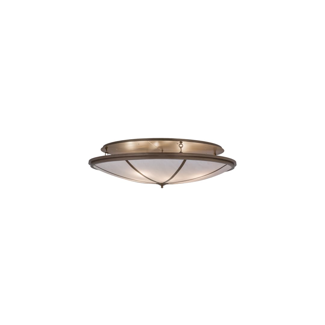 Commerce 8 Light 60" Wide Semi-Flush Bowl Ceiling Fixture