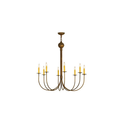 Cheal 8 Light 36" Wide Taper Candle Style Chandelier