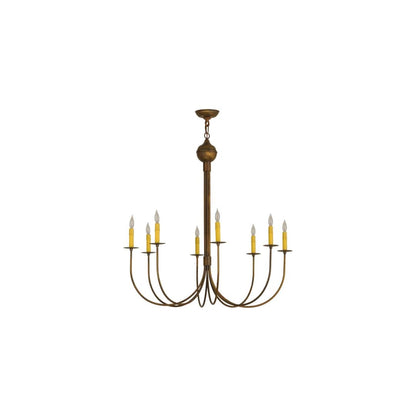 Cheal 8 Light 36" Wide Taper Candle Style Chandelier