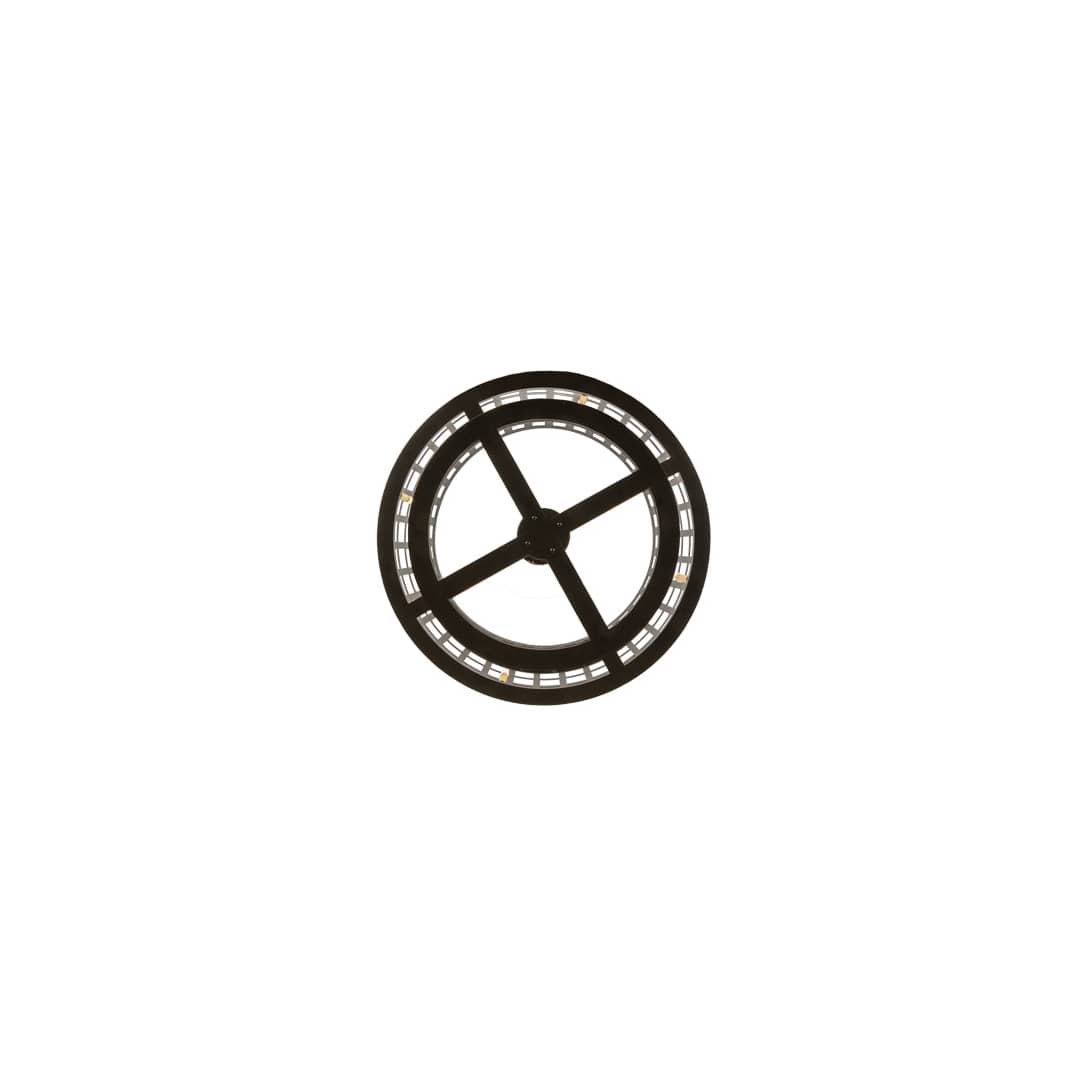 Cilindro Golpe 12 Light 40" Wide Cage Pendant