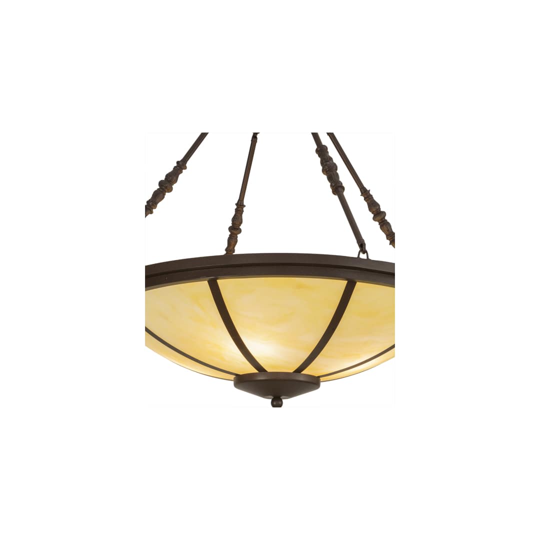 Commerce 4 Light 30" Wide Semi-Flush Bowl Ceiling Fixture