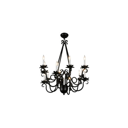 Caleb 12 Light 32" Wide Taper Candle Style Chandelier