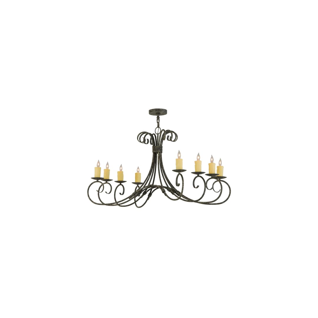 Elon 8 Light 24" Wide Taper Candle Style Chandelier