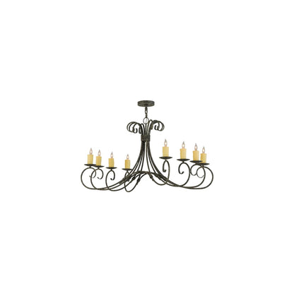 Elon 8 Light 24" Wide Taper Candle Style Chandelier