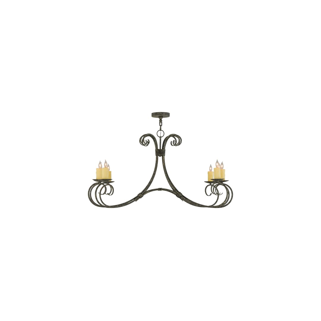 Elon 8 Light 24" Wide Taper Candle Style Chandelier