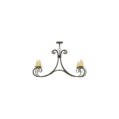 Elon 8 Light 24" Wide Taper Candle Style Chandelier