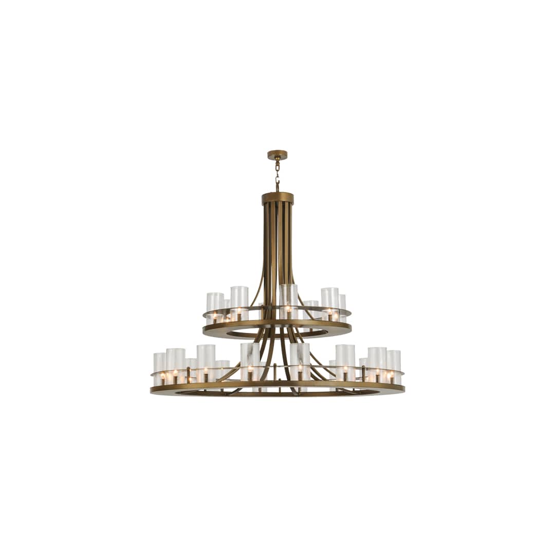 Arion 24 Light 60" Wide Taper Candle Pendant