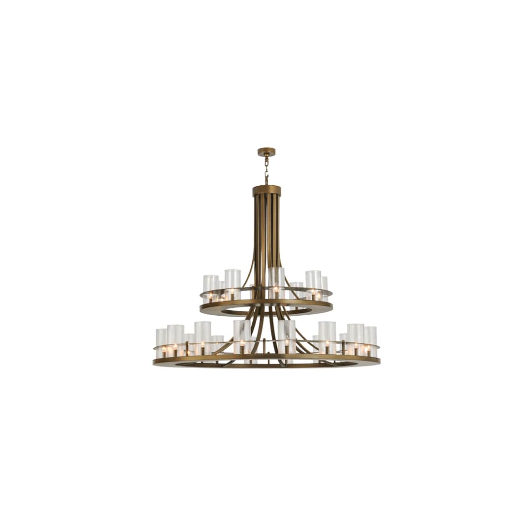 Arion 24 Light 60" Wide Taper Candle Pendant