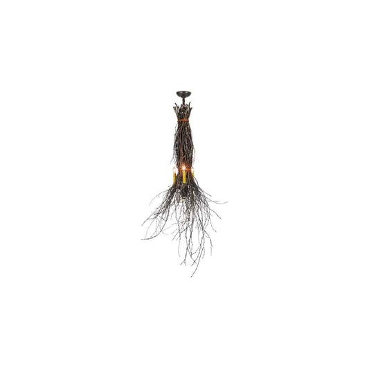 Twigs 35" Wide Taper Candle Pendant