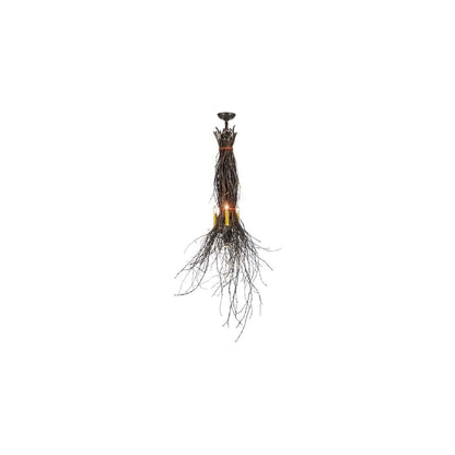 Twigs 35" Wide Taper Candle Pendant