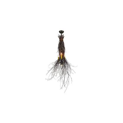 Twigs 35" Wide Taper Candle Pendant