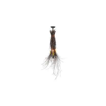 Twigs 35" Wide Taper Candle Pendant